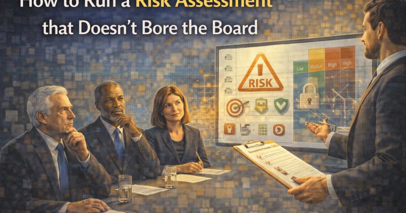 How to Run a Risk Assessment that Doesn’t Bore the Board