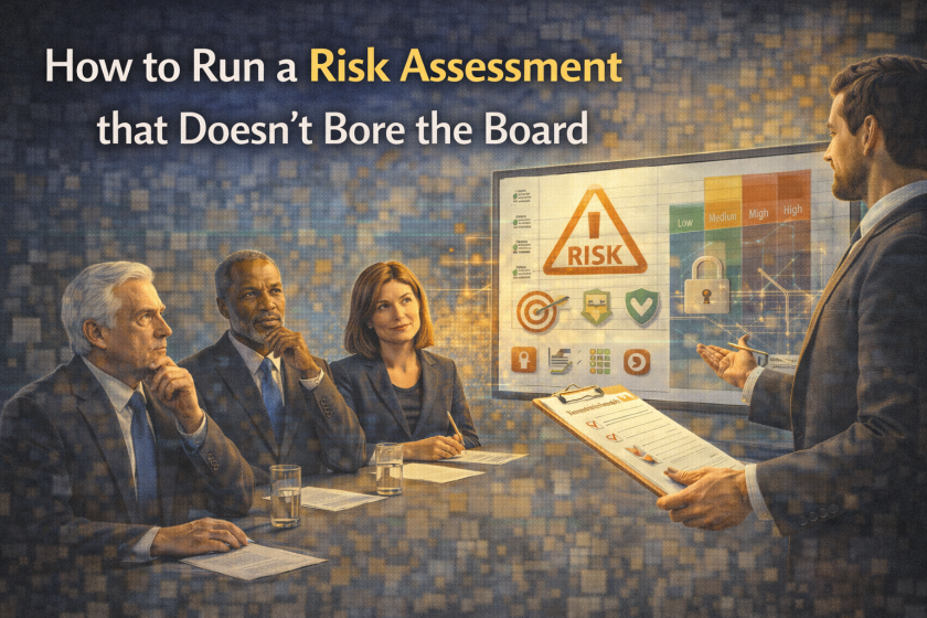 How to Run a Risk Assessment that Doesn’t Bore the Board